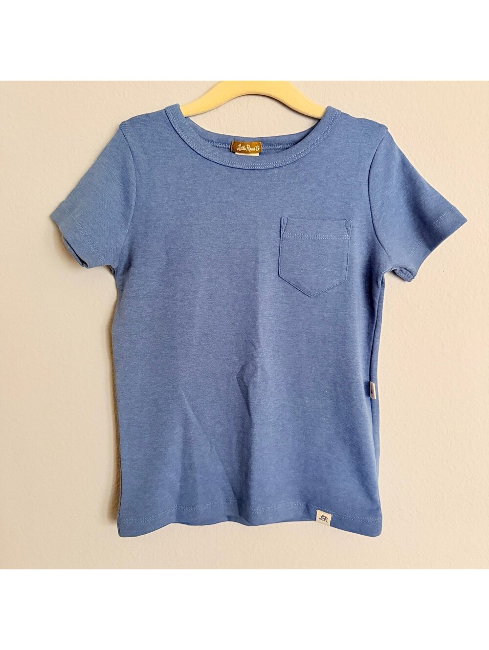 Little Road Co. Blue Pocket Tee, Top Size 4T
